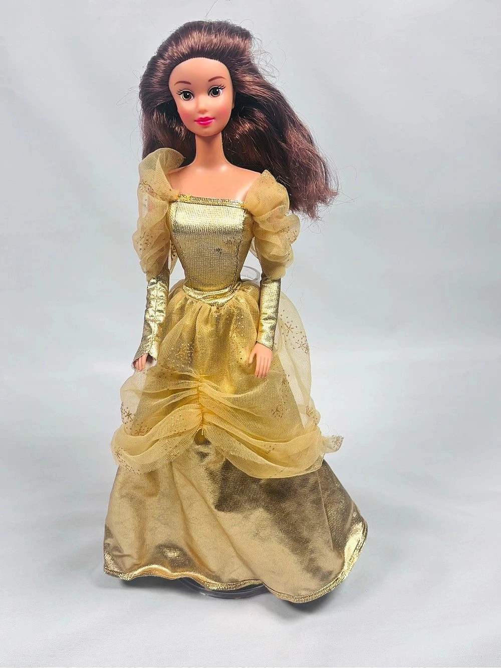 Vintage 1991 Disney Classics Belle Doll - Beauty & The Beast Gold Gown